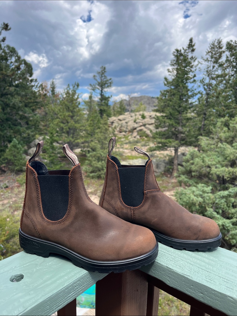 Blundstone Women's Classics Chelsea Boots #1609 in Antique Brown AU4.5 USW7.5 - Picture 1 of 10